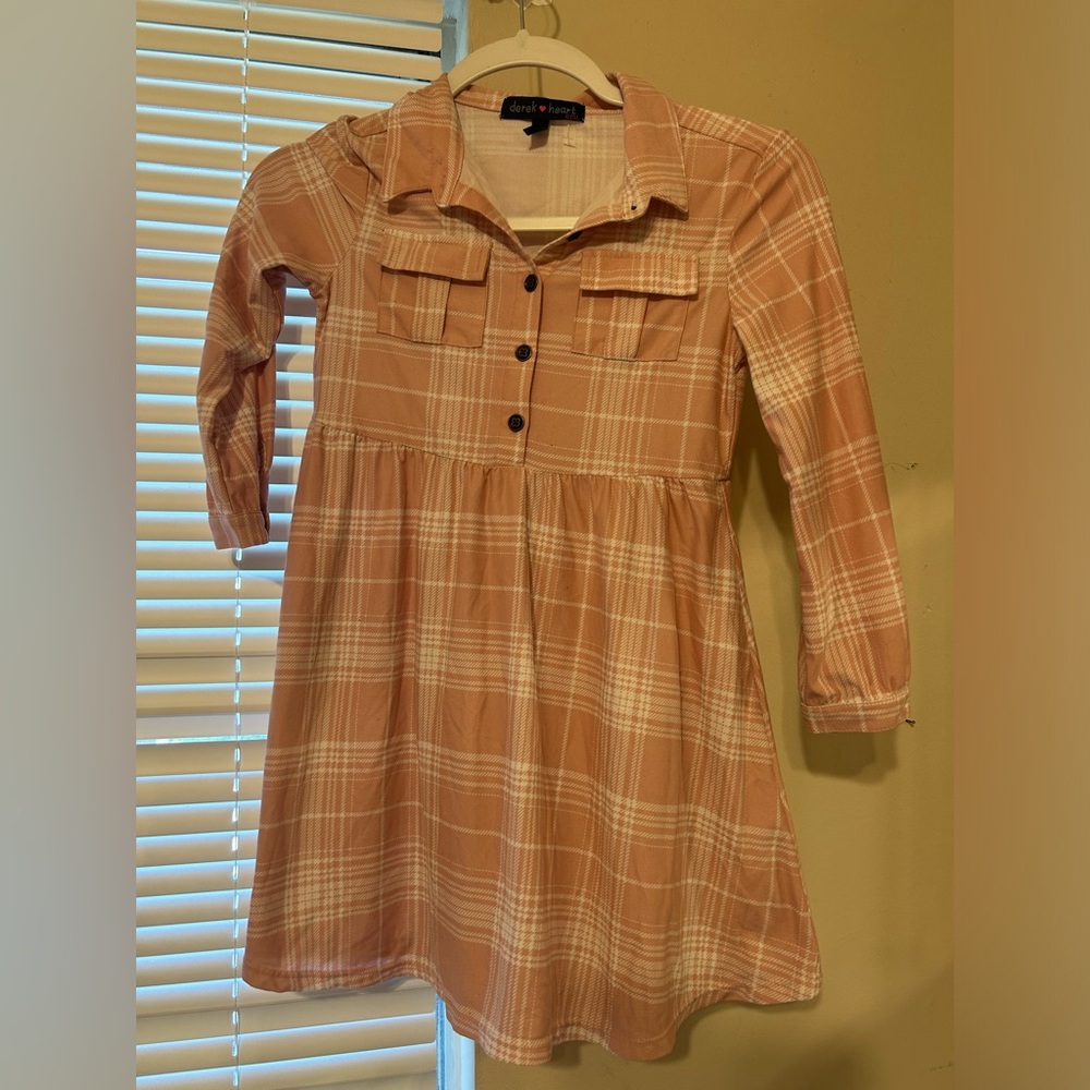 Girls long sleeve dress size 6X